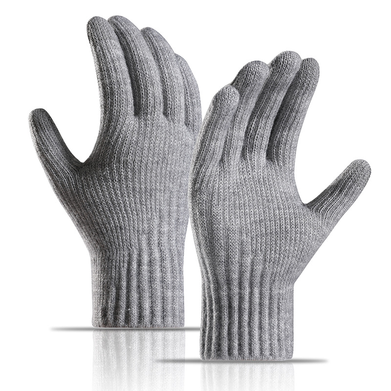 Women Winter Thickened Fleece  - Wool Glove Lined ulasan dan harga