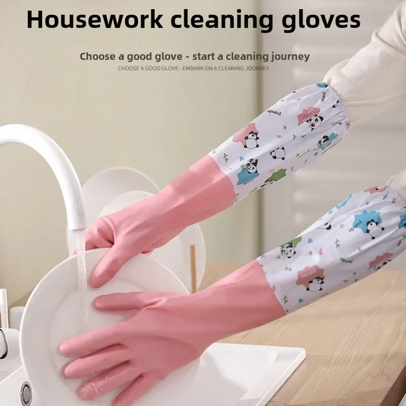 Women's Kitchen Gloves - Durab - Dish Glove Rubber ulasan dan harga