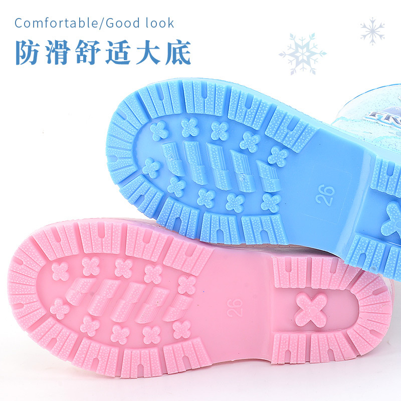 Cute Frozen Elsa Princess Girl - Ski Glove Waterproof ulasan dan harga