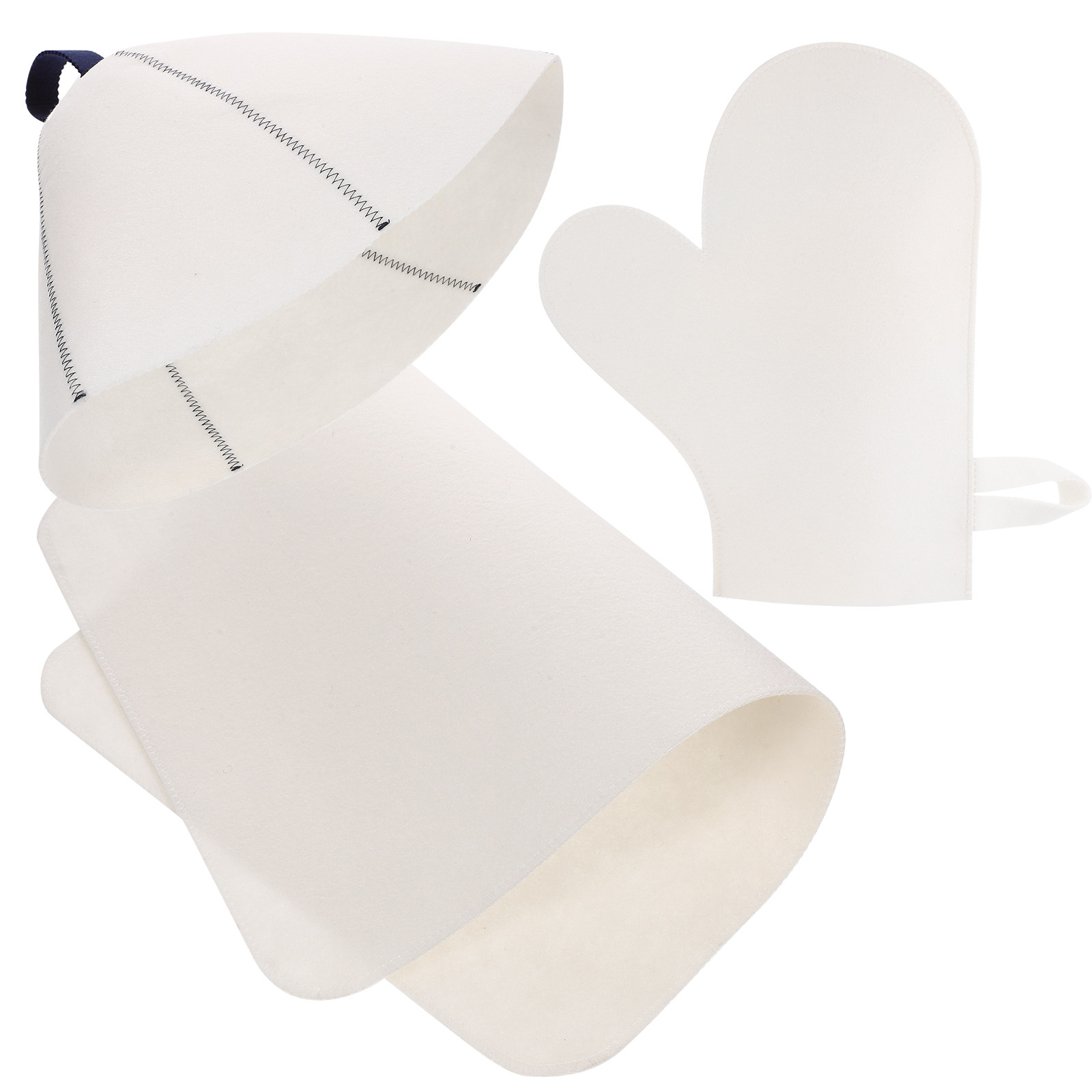 Felt Sauna Hat, Gloves & Mat S - Heat Resistant Glove ulasan dan harga